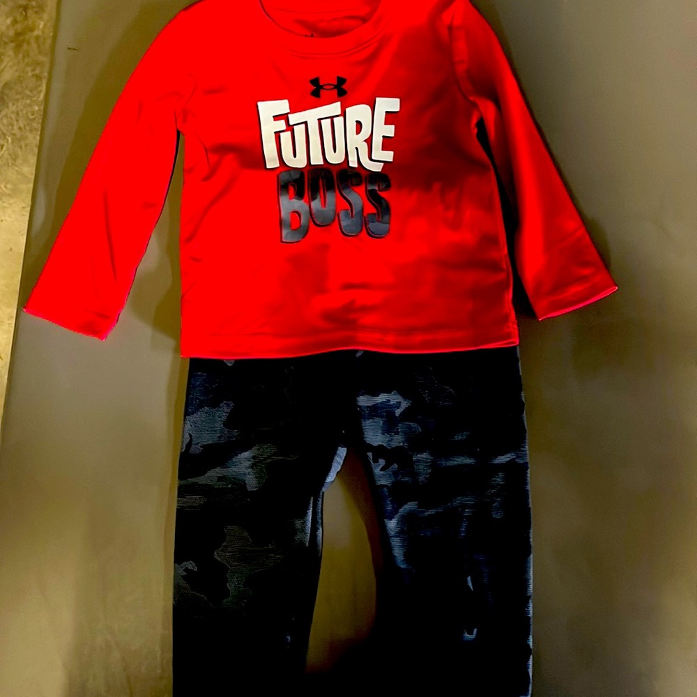 Under Armour Future Boss 24 months outfit